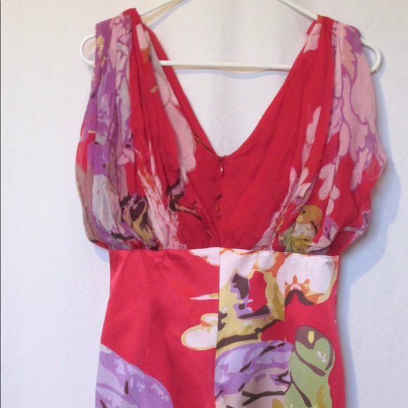 Vivienne Tam dress 100% silk with 100% silk lining - Picture 4 of 5